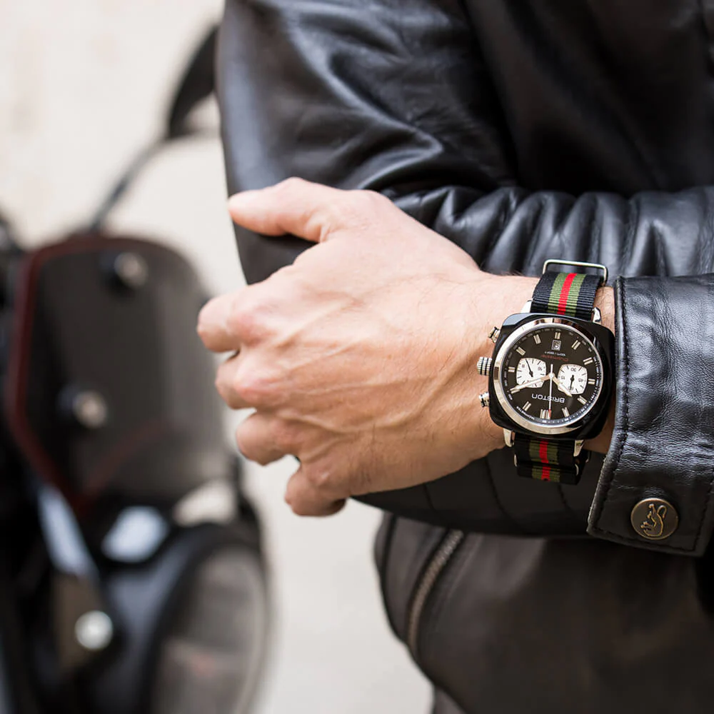 Clubmaster Sport Acétate noir - Chrono - Noir - Image 4