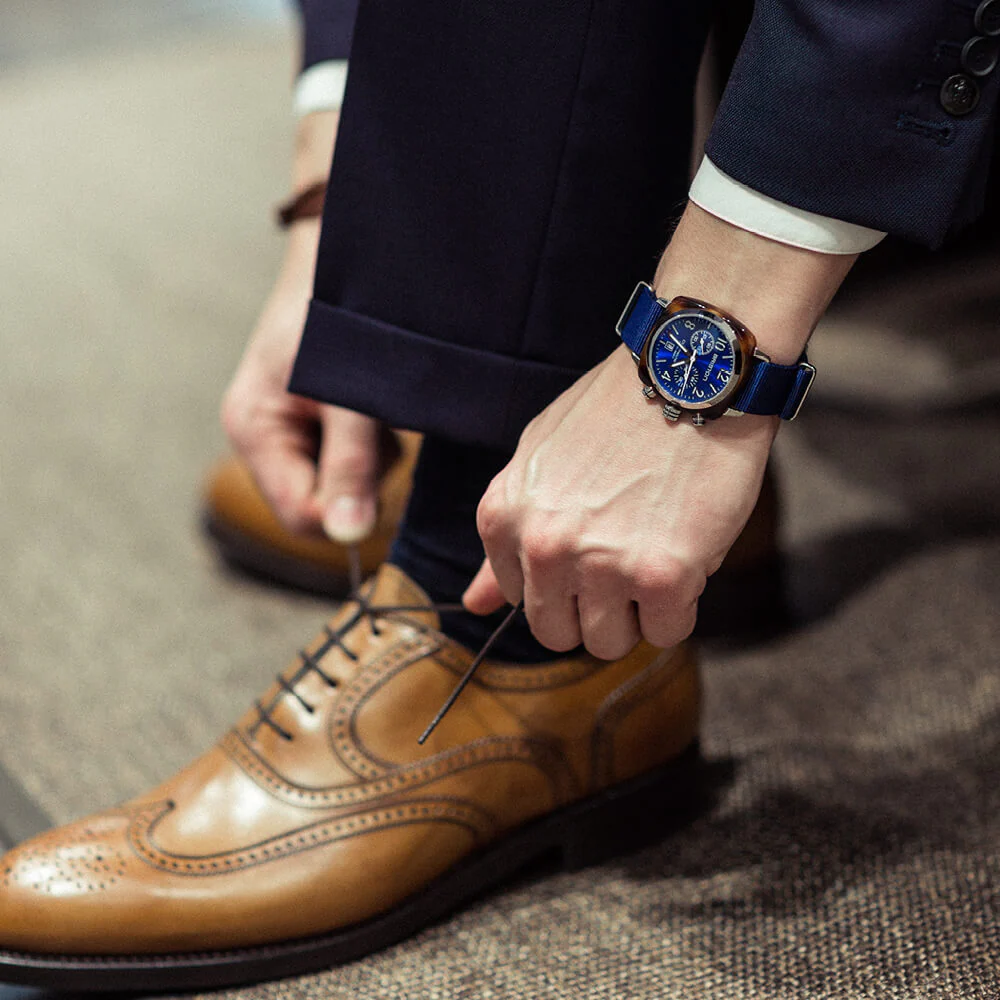 Clubmaster Classic - Chrono - Bleu Marine - Image 3