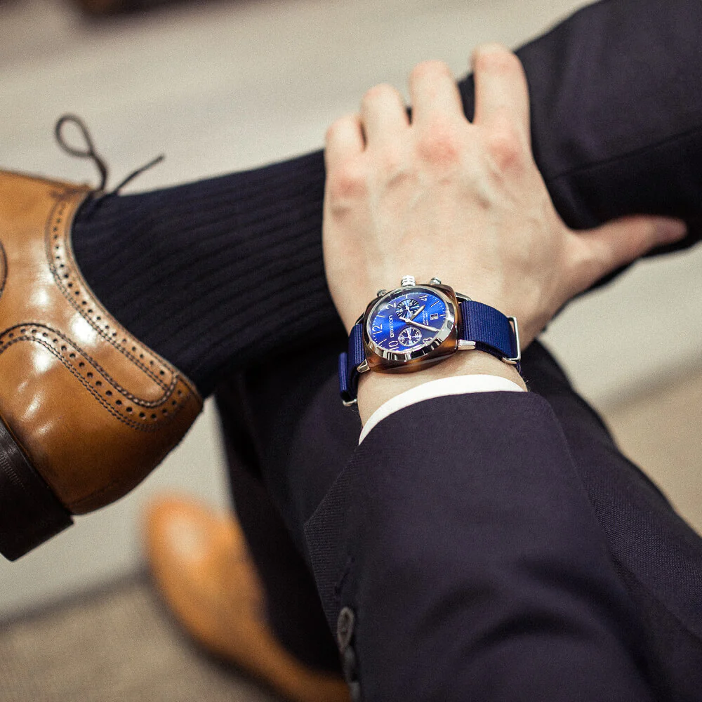 Clubmaster Classic - Chrono - Bleu Marine - Image 4