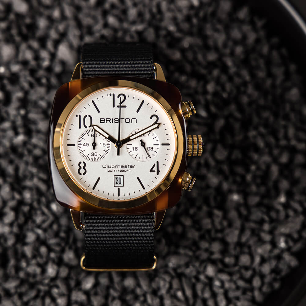 Clubmaster Classic - Chrono - Gold - Blanc - Image 3