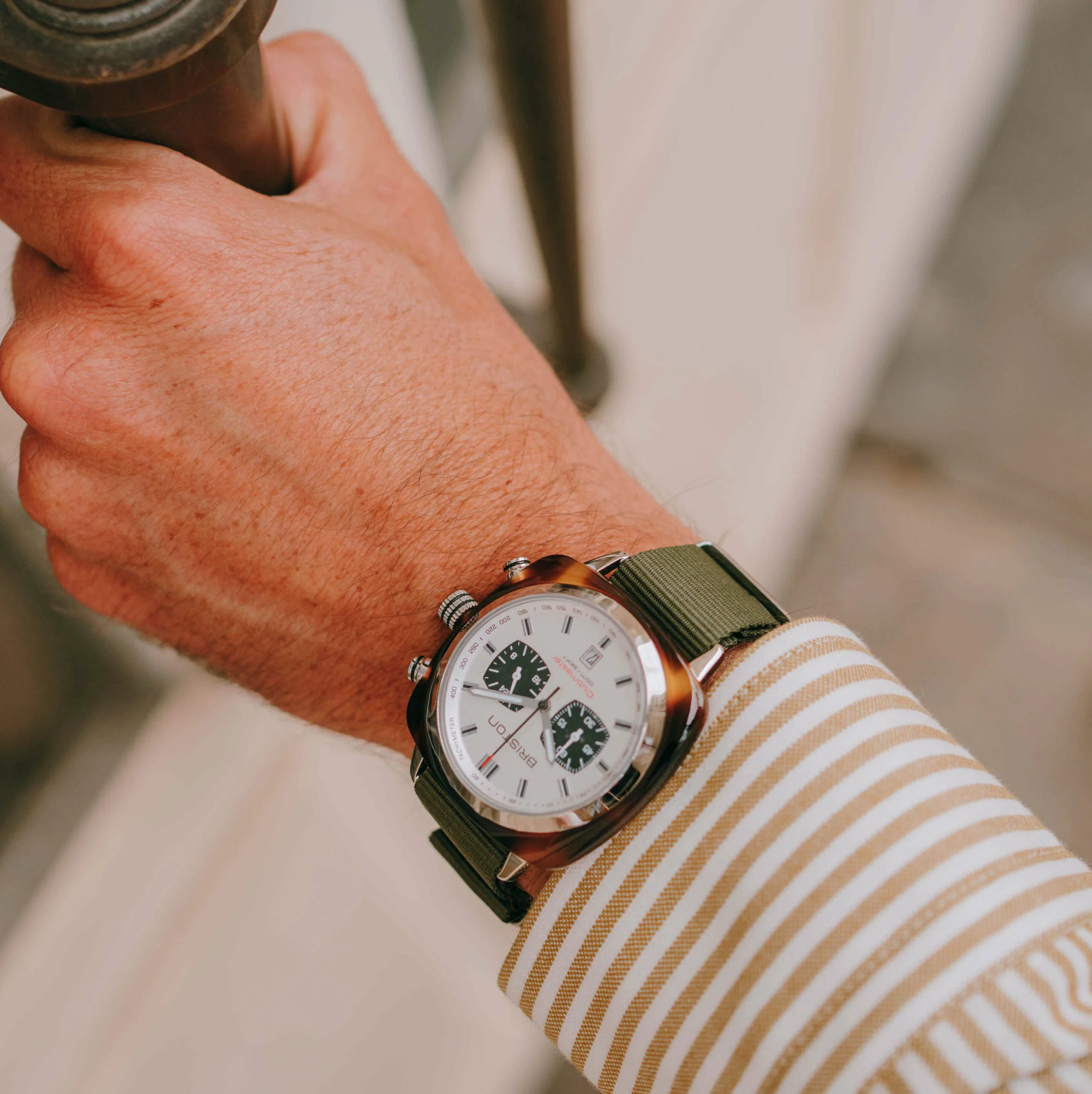 Clubmaster Sport - Chrono - Blanc - Image 3