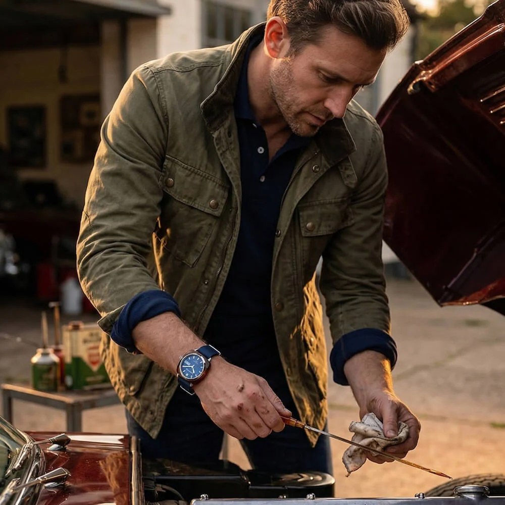 Clubmaster Sport - HMS - Bleu Marine - Image 3