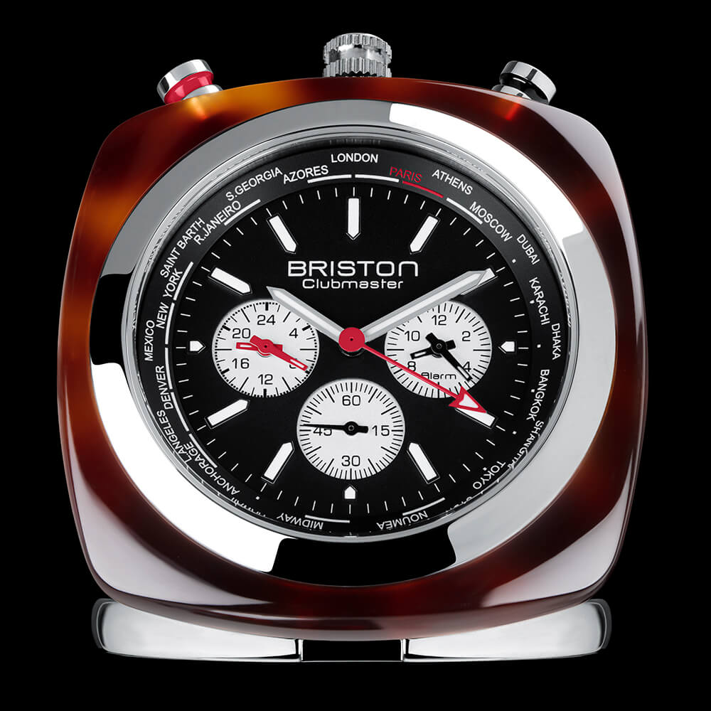 Clubmaster Travel Clock - Noir - Image 3